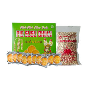 40pcs Pie Susu Dhian + Kacang Matahari Renyah